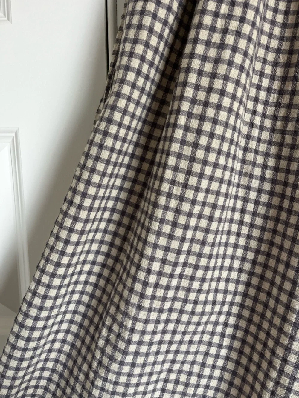 Avy & Co. Yollie Linen Gingham Pant- Wisteria - Picture 8 of 10